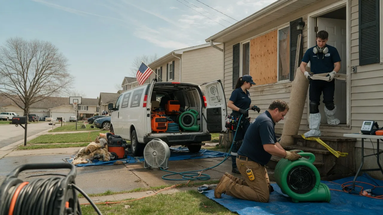 Water Damage Restoration in New Virginia, IA near me